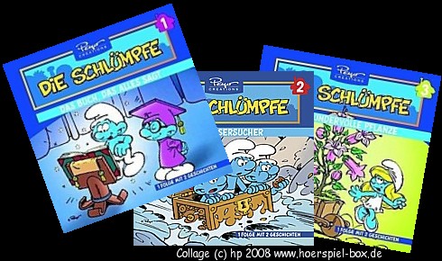 DIE SCHLÜMPFE-Collage ...