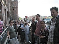 Eva, Markus G., Michael, Anja und ich vor dem Hamburger Dungeon (c) HSP-Freak 2008